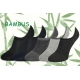 Perforované bambusové neviditeľné ponožky 5-párov